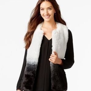 Vince Camuto Ombré Faux-fur Vest